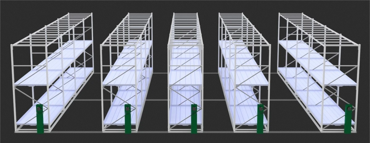 mobile vertical grow racks 4